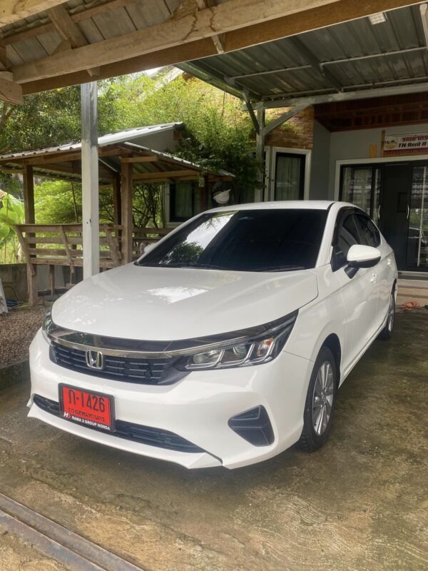 honda new city turbo 1.0 สีขาว